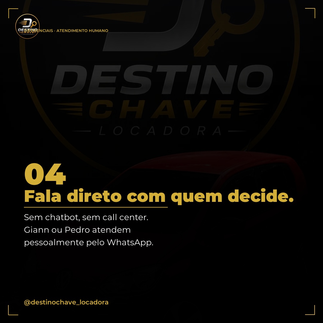 Atendimento — Destino Chave