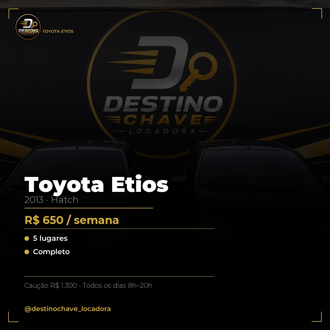 Toyota Etios — Destino Chave