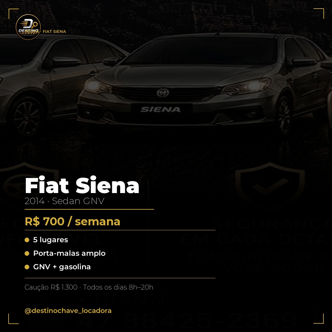 Fiat Siena — Destino Chave